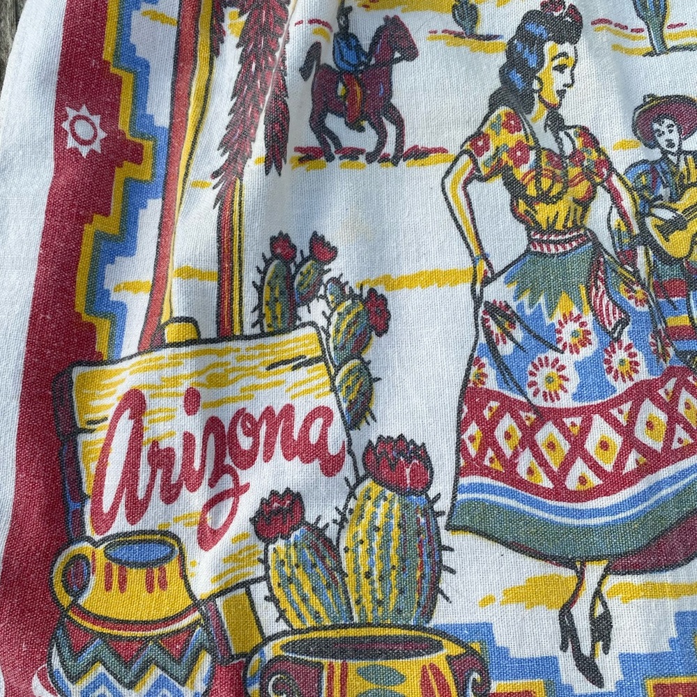 Vintage Arizona Souvenir Apron - Picture 4 of 7